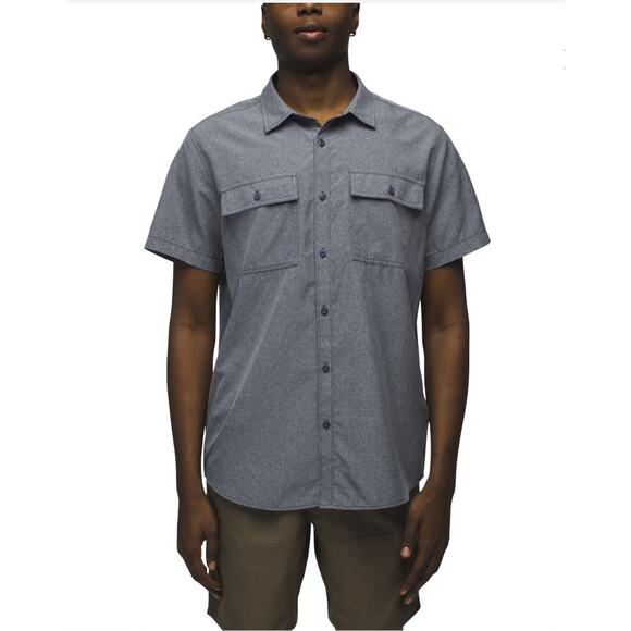 PrAna Lost Sol Short Sleeve Shirt - Picture 1 of 6